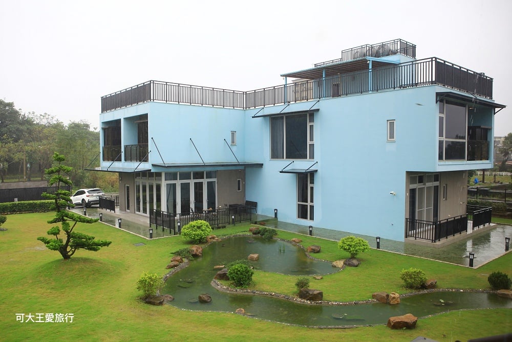 宜蘭住宿 親水饗樂民宿 烘焙diy 磨石子溜滑梯還有動物園及開心農場 就是狂 可大王愛旅行