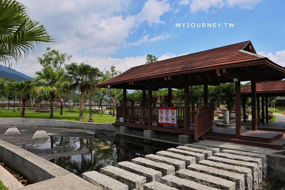 福興溫泉區親子公園│免費泡腳、親子放電,埔里最好玩公園 - 第1張圖