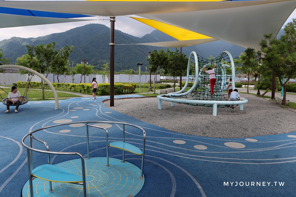 福興溫泉區親子公園│免費泡腳、親子放電,埔里最好玩公園 - 第6張圖