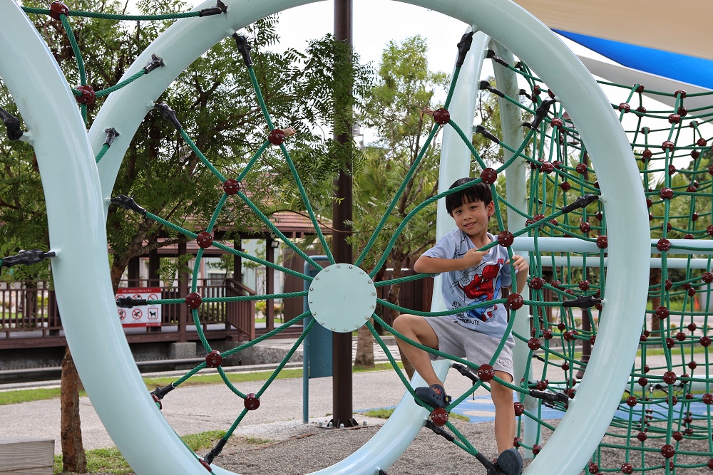 福興溫泉區親子公園│免費泡腳、親子放電,埔里最好玩公園 - 第9張圖