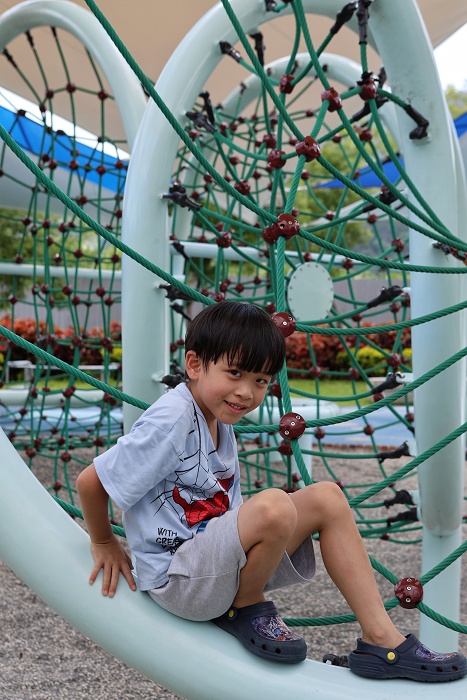 福興溫泉區親子公園│免費泡腳、親子放電,埔里最好玩公園 - 第10張圖