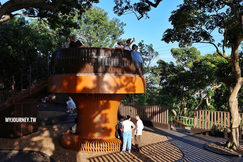 劍潭山步道│5大觀景台:北眼平台、森林方舟、老地方觀機平台全攻略 - 第12張圖