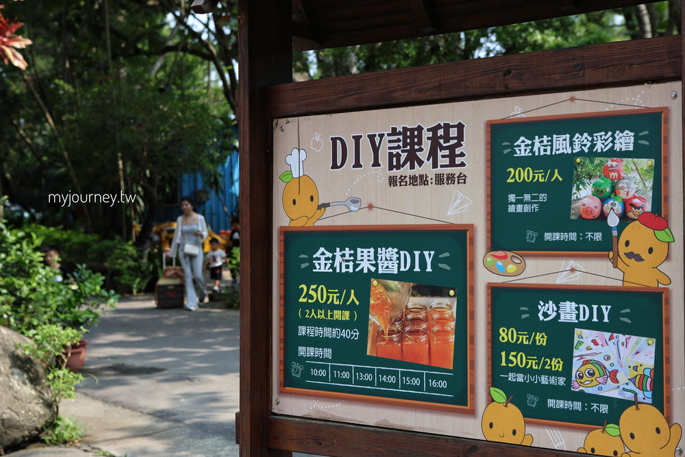 嘉義民雄金桔觀光工廠│免門票，隱藏版森林遊戲場，樹屋溜滑梯、溜索玩到瘋