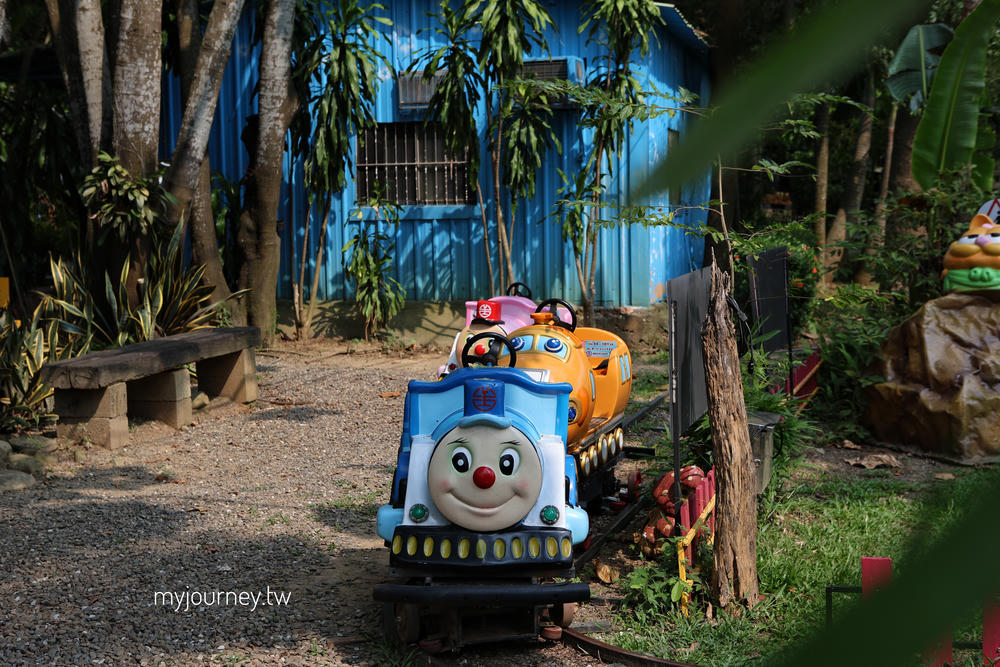 嘉義民雄金桔觀光工廠│免門票，隱藏版森林遊戲場，樹屋溜滑梯、溜索玩到瘋