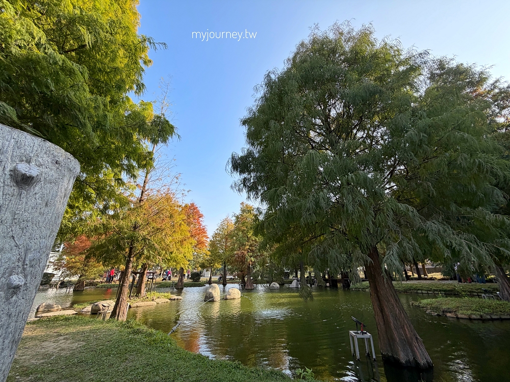 澄霖沉香味道森林館│水教堂、可愛動物，台版兼六園落羽松庭院