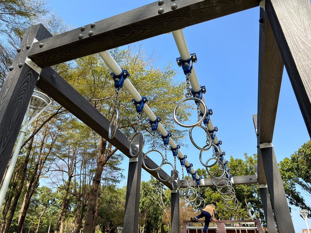 後勁公園│森林熊城堡，9大遊戲區+30項設施，高雄最新親子景點