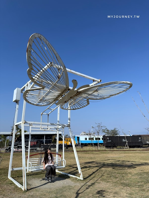 【潮州鐵道園區】坑爹飛車親子必玩+看火車+餵羊餵豬，戶外室內都能玩