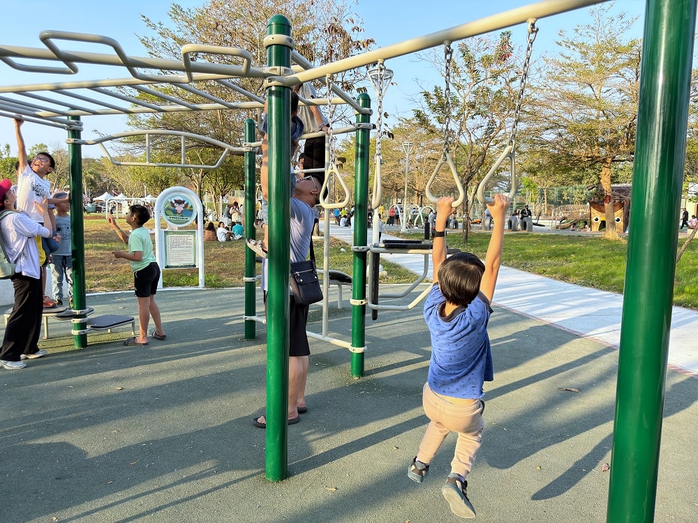 新埤貓頭鷹公園│8公尺貓頭鷹遊戲塔，動物列車，屏東最新景點