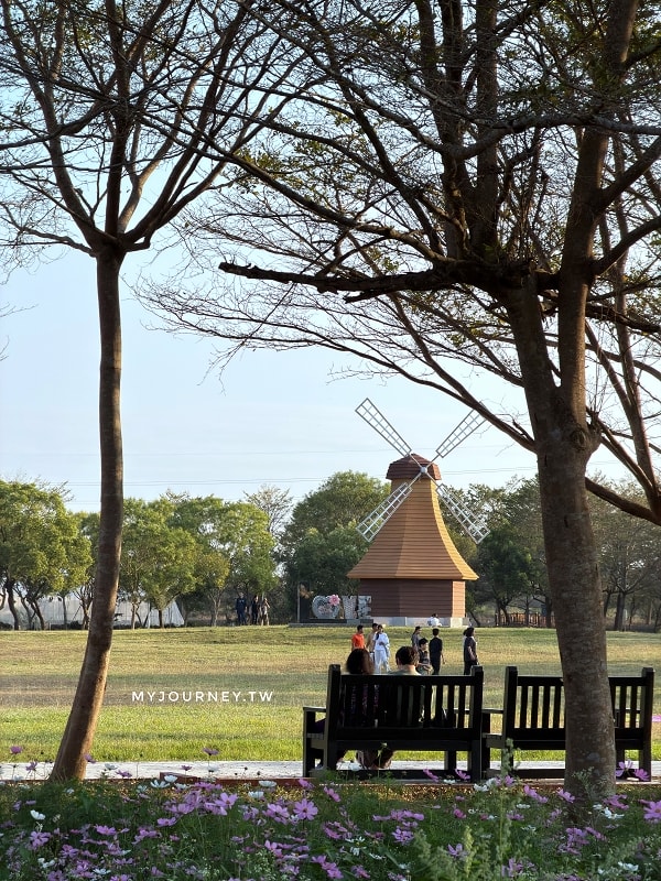 新埤貓頭鷹公園│8公尺貓頭鷹遊戲塔，動物列車，屏東最新景點