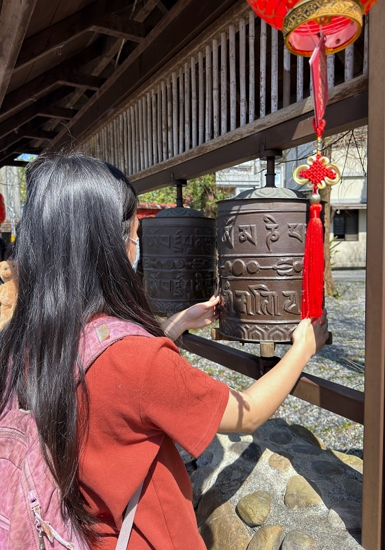 員山北后寺│日式禪風+轉經輪+落羽松步道，宜蘭最美廟宇