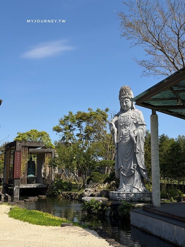 員山北后寺│日式禪風+轉經輪+落羽松步道，宜蘭最美廟宇